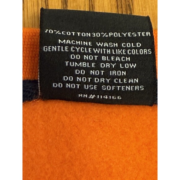 COLOSSEUM UNISEX SYRACUSE ORANGE CREW NECK FLEECE SWEATSHIRT SZ XL NWT - Picture 8 of 9